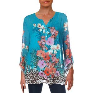 Multiples® Brand Missy Blouse and Cami Set NWT, XL